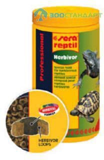 SERA 1810 Корм д/рептилий Reptil Professional Herbivor 250мл *6